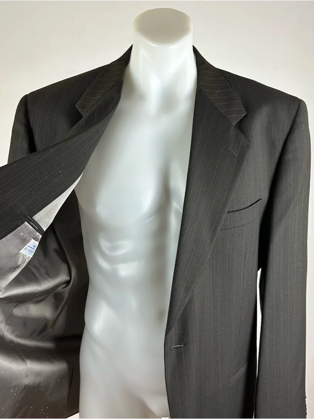 Givenchy Virgin Wool Pinstripe Sport Jacket